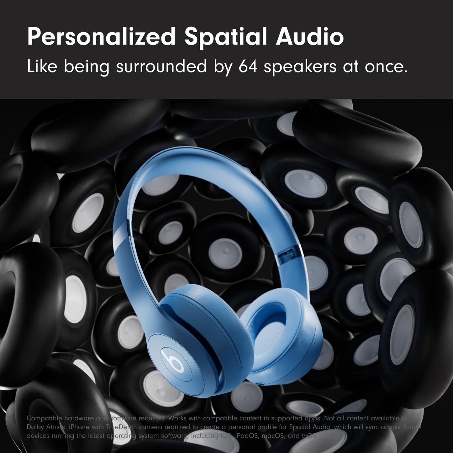 Beats Solo4 with AppleCare+ for Headphones (2 Years) - Slate Blue