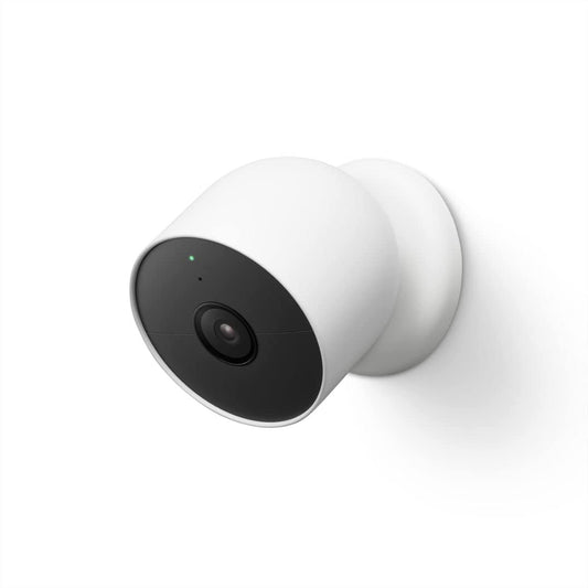 Google Nest Cam Outdoor or Indoor, Battery 2nd Generation - Snow (Renewed)