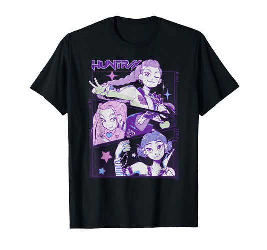 KPop Demon Hunters Huntrix Officially Licensed T-Shirt