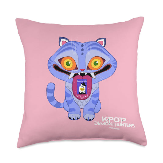 KPop Demon Hunters Derpy Officially Licensed Throw Pillow