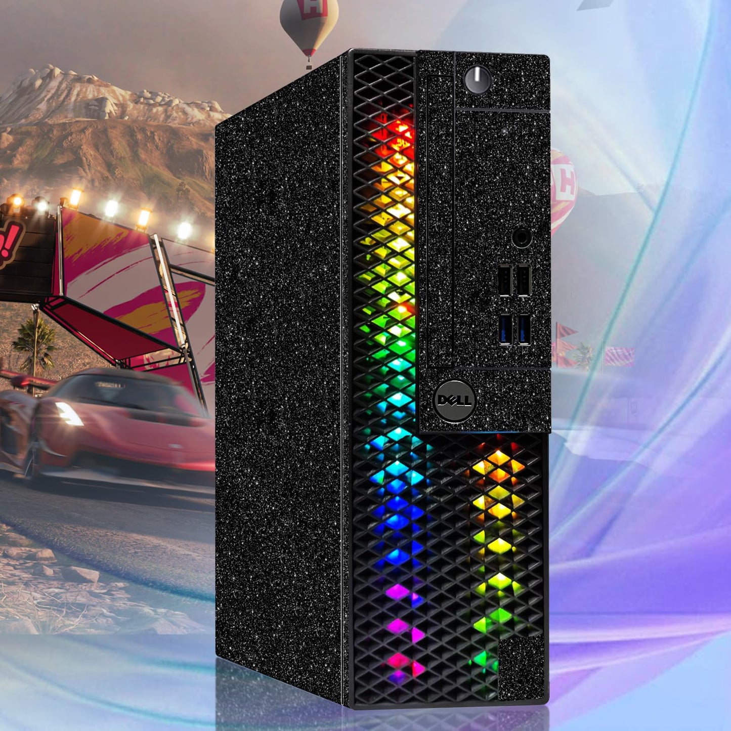 Dell RGB Gaming Desktop Computer, Intel Quad Core I5-6500 up to 3.6GHz, Radeon RX 550 4G GDDR5, 16GB Memory, 512G SSD, RGB Keyboard & Mouse, 600M WiFi & Bluetooth 5.0, Win 10 Pro (Renewed)